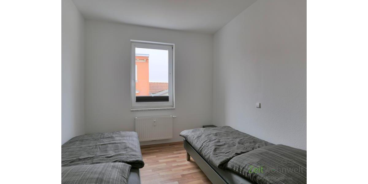 Blick ins Schlafzimmer