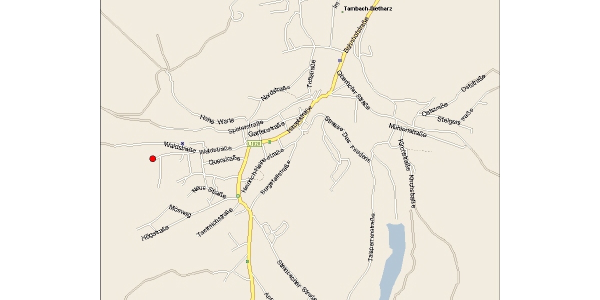 Lage im Stadtplan