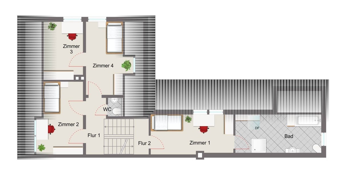 Grundriss DG (Abb. ähnlich)