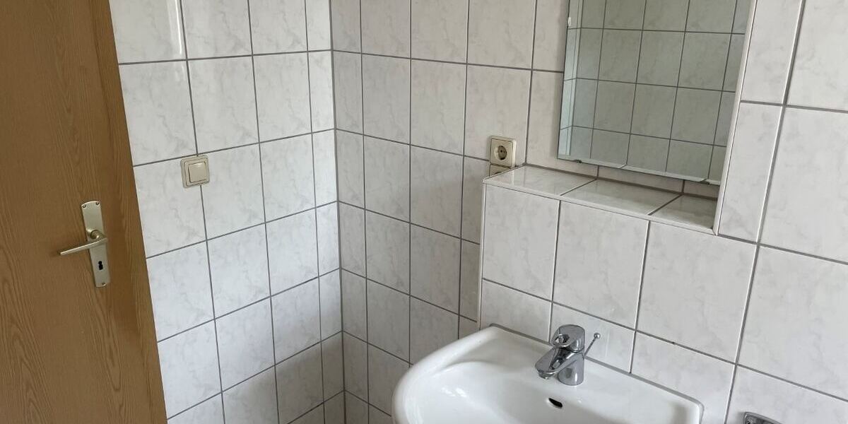WM-Anschluss in der Ecke