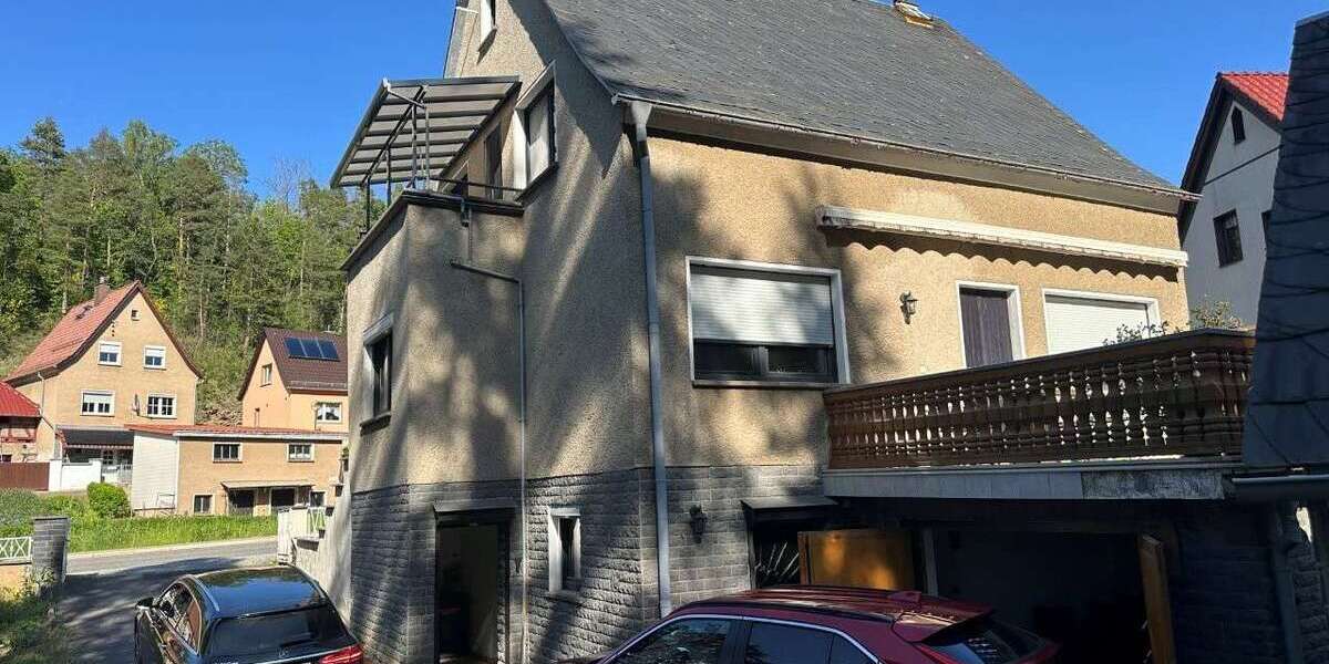 Ansicht seitlich Terrasse