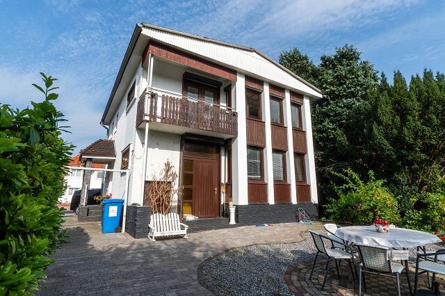 k-Rückseite des Hauses