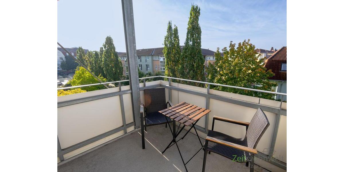 sonniger Balkon