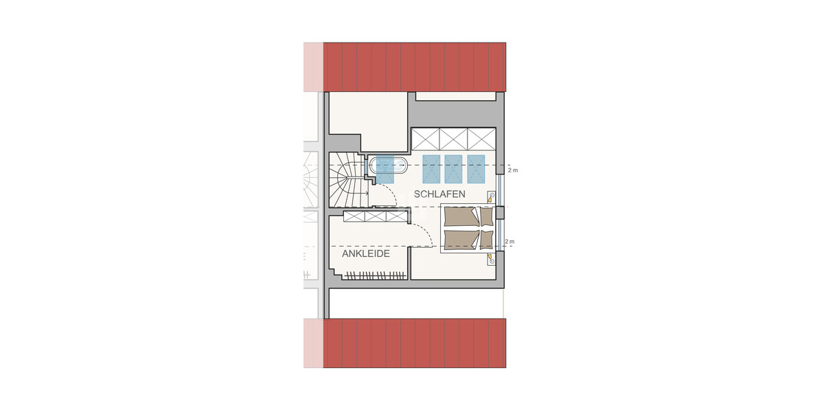 Grundriss Dachgeschoss