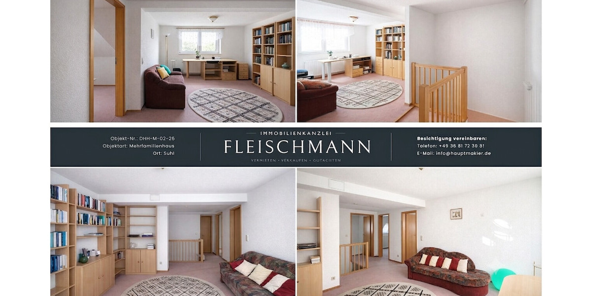 Einblicke in das Obergeschoss