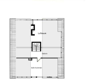 Grundriss Galerie