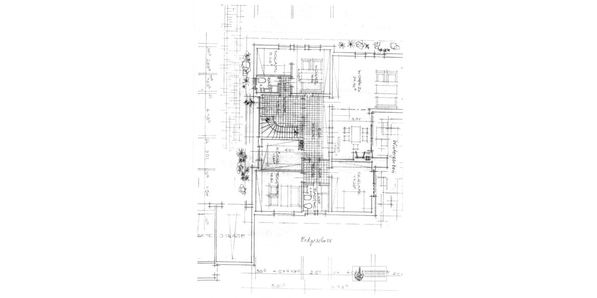 Grundriss EG mit Wintergarten