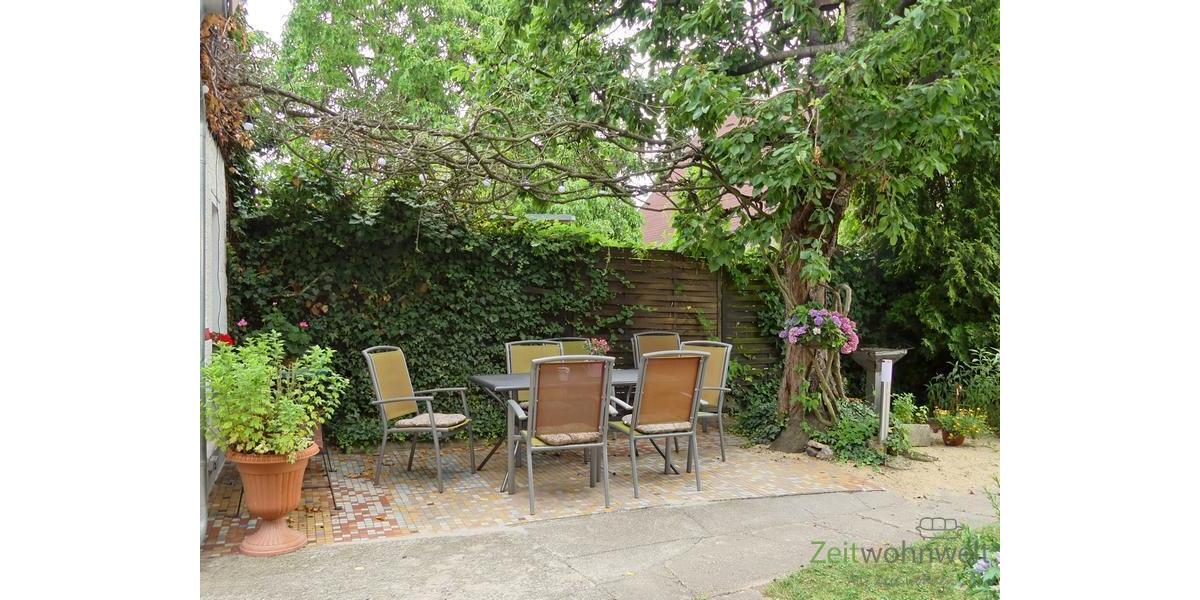 (EF0476_M) Dresden: Radebeul, kleines möbliertes Häuschen, Sitzecke im Garten, für Wochenendheimfahrer - Etagenwohnung Radebeul Radebeul | Angebot:26876738