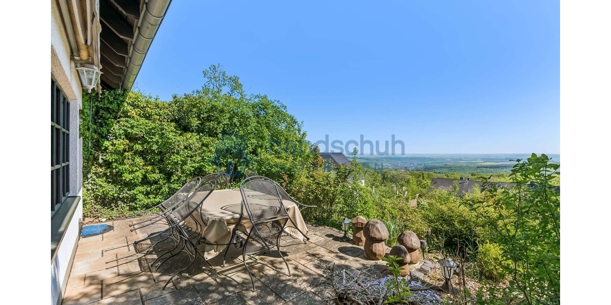 Terrasse mit Fernblick
