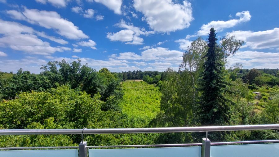 Aussicht vom Balkon