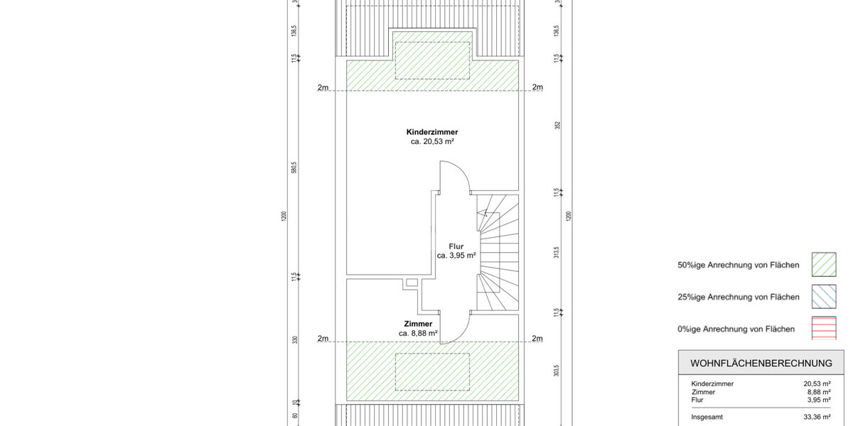 Grundriss Dachgeschoss