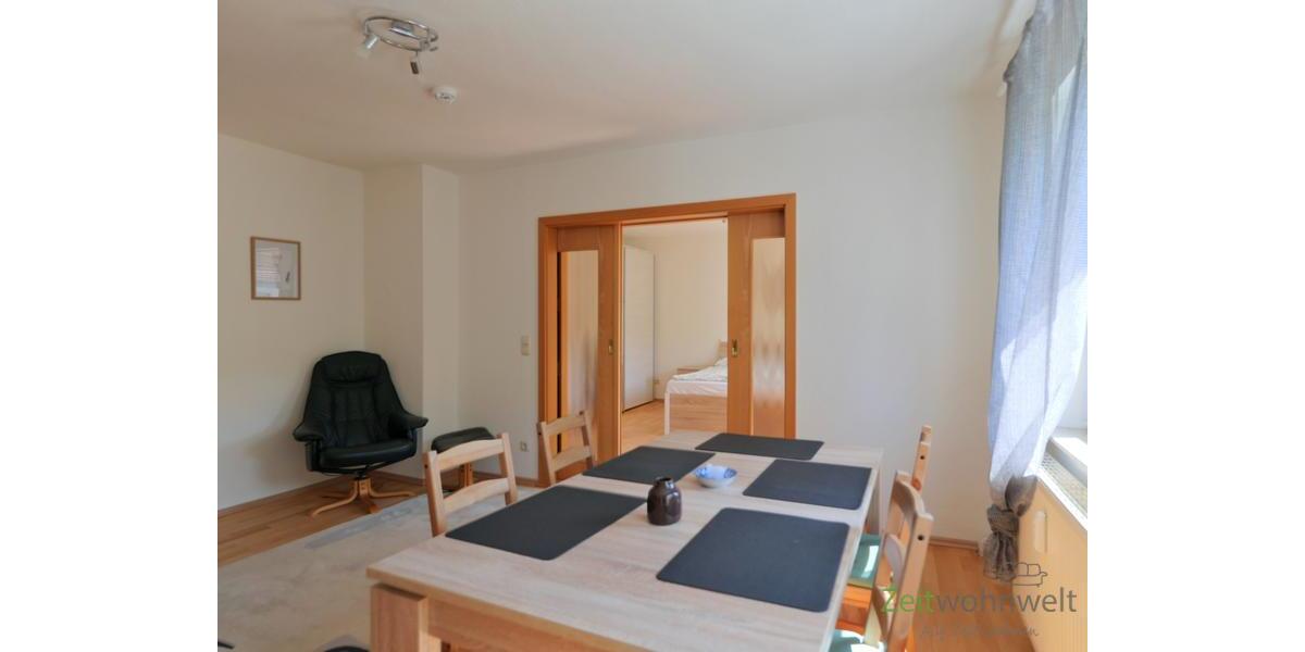 Blick zum Schlafzimmer