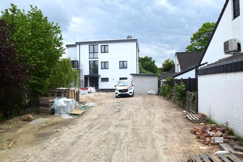 Anbau für Fahrräder und Heizungssystem fast fertig