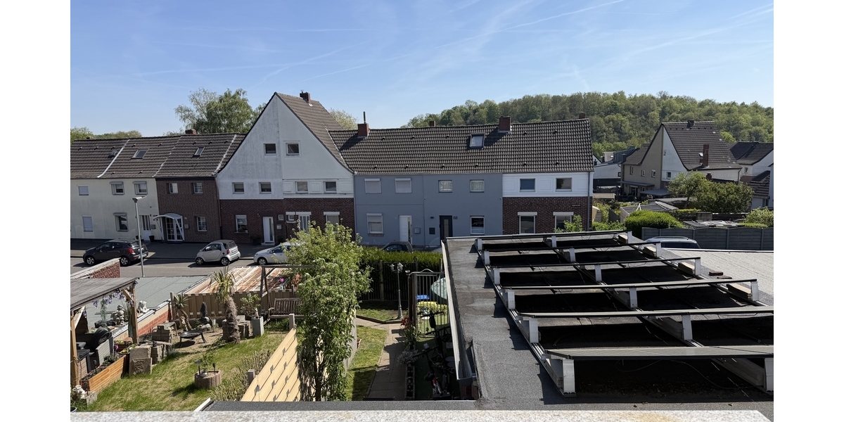 Blick vom Balkon