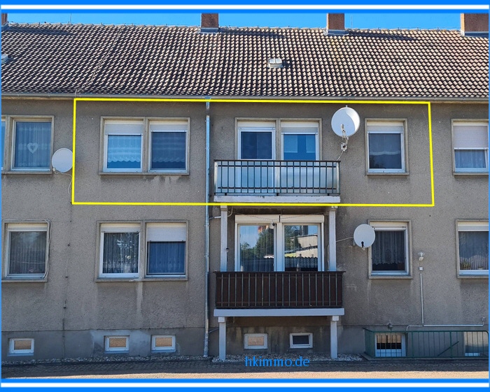 Hofansicht - Wohnung im OG