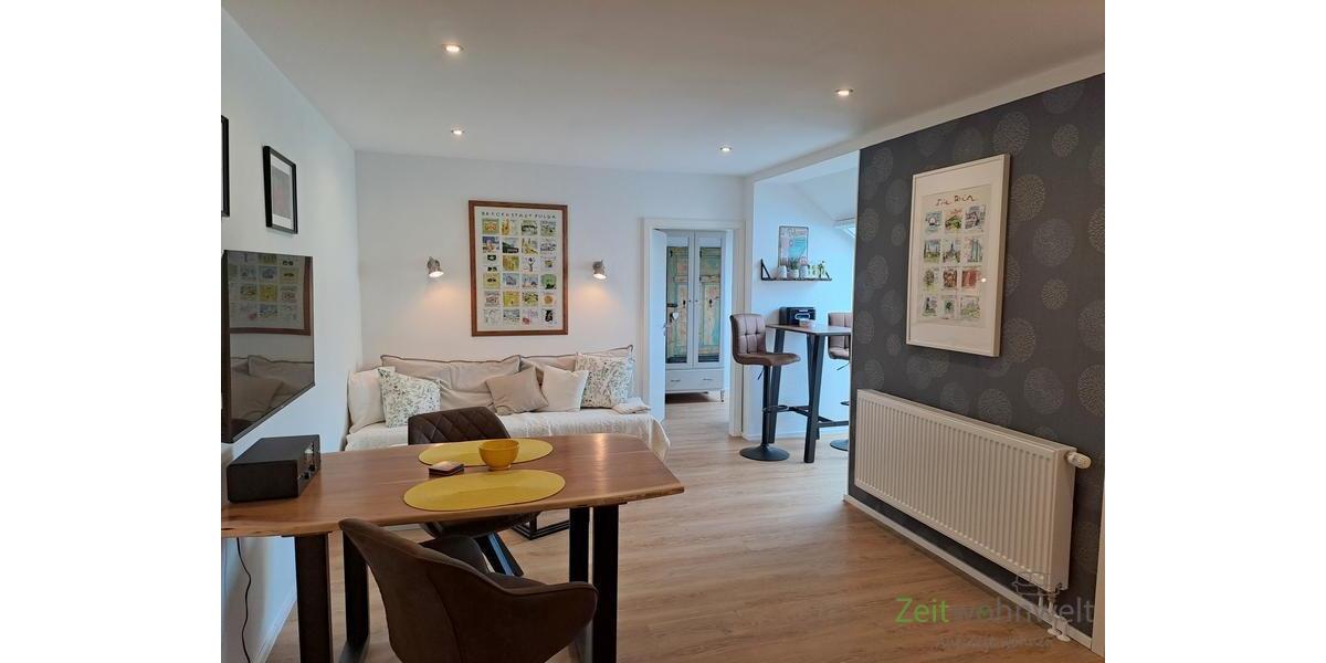 (EF1074_M) Fulda: Innenstadt, möbliertes Apartment mit Klimaanlage direkt in der City, TG-Stellplatz mgl. - Etagenwohnung Fulda Innenstadt | Angebot:21337843