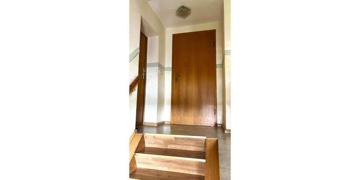 Treppe zum Dachgeschoss
