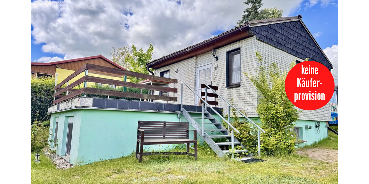 HORN IMMOBILIEN ++ RESERVIERT++ Ferienhaus am See in Lebehn bei Krackow - Ferienhaus Krackow | Angebot:26729261