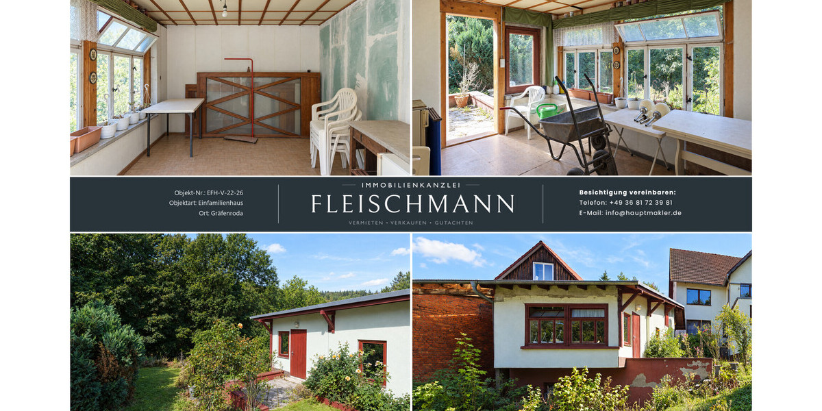 Garage und Partyraum
