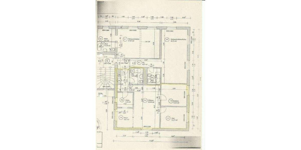 Grundriss Etage