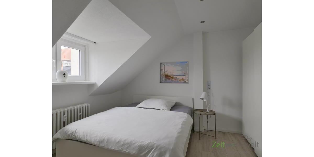 Blick ins Schlafzimmer