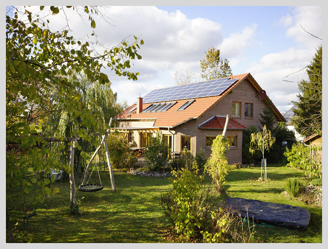 Außenansicht gartenseitig