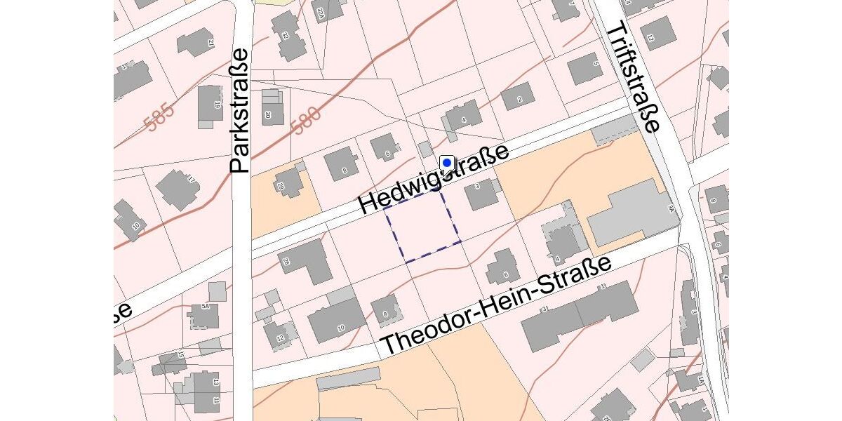Hedwigstraße Karte