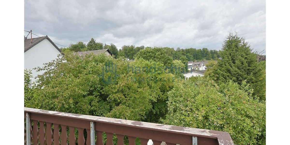 Ausblick Balkon hinten