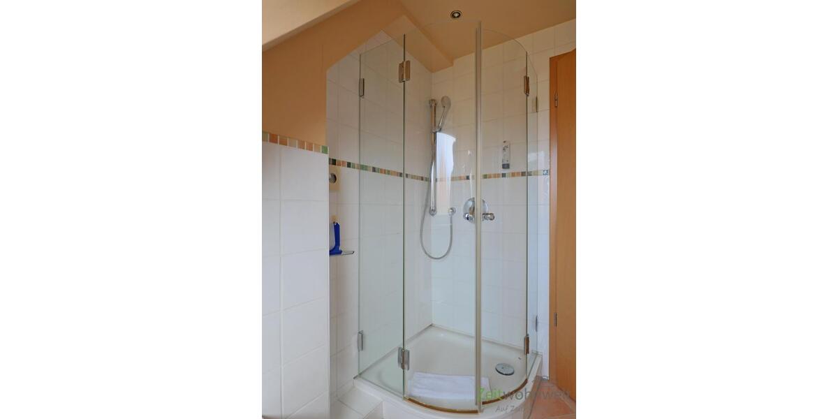 Blick zur Dusche