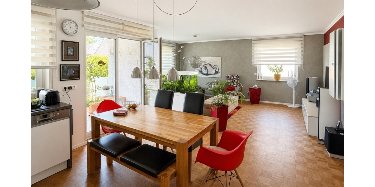 Großzügig geschnittene 3-Zimmer-Wohnung in guter und ruhiger Wohnlage von Offenbach - Etagenwohnung Offenbach Bieberer Berg | Angebot:27133823