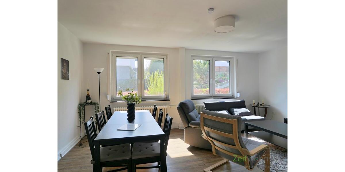 (EF1218_M) Kassel-Stadt: Kirchditmold, komplett möblierte Wohnung mit 2 Schlafzimmern und Balkon, WLAN - Etagenwohnung Kassel Kirchditmold | Angebot:18361068