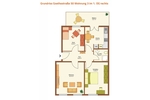 Perfekt für die kleine Familie: 3-Zimmer-Wohnung mit Balkon - Etagenwohnung Schwerin Feldstadt | Angebot:27023278