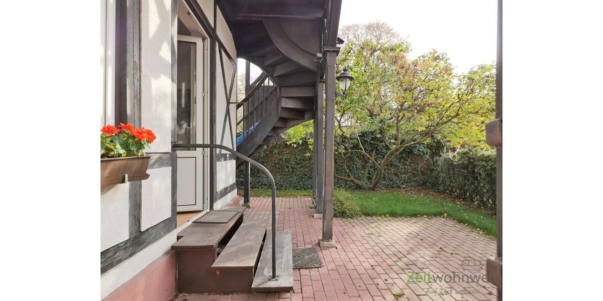 (EF0961_M) Jena: Süd, möblierte zentrumsnahe Wohnung mit eigenem kleinen Garten, Stellplatz, WLAN, Reinigungservice - Etagenwohnung Jena Süd | Angebot:26548611