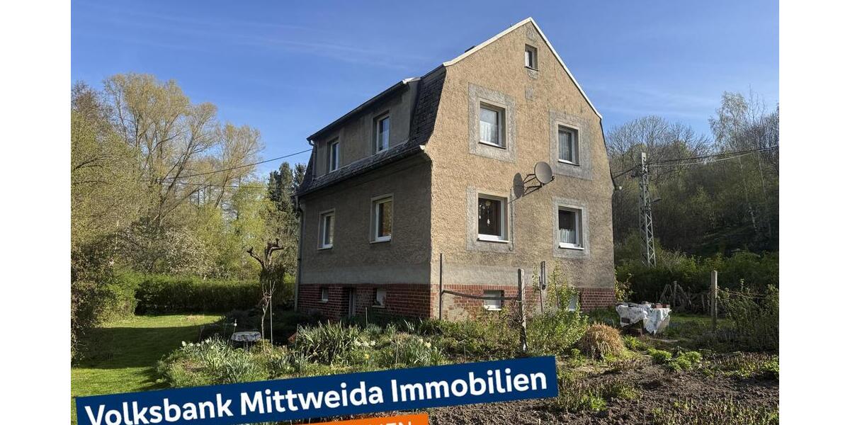 Einfamilienhaus mit großem Grundstück und Doppelgarage in ruhiger Lage! - Einfamilienhaus Hainichen | Angebot:26822282