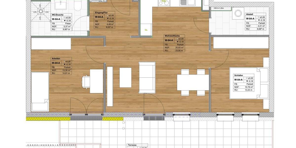 Wohnung 4-A