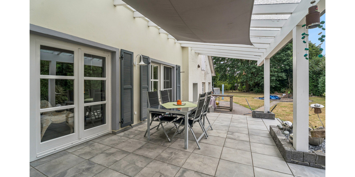 Terrasse für gesellige Abende