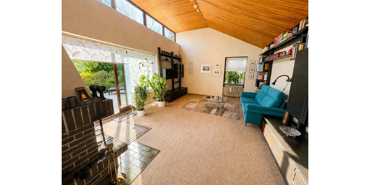 VERKAUFT - Architektenbungalow mit besonderer Raumhöhe und Südwestterrasse - Bungalow Berlin Tempelhof-Schöneberg | Angebot:26458076