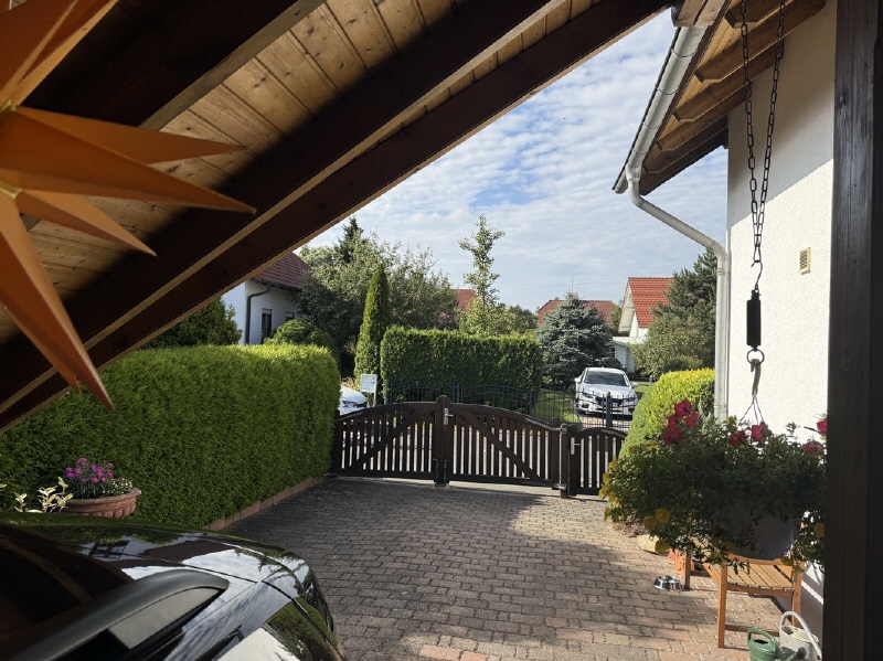 Carport am Haus
