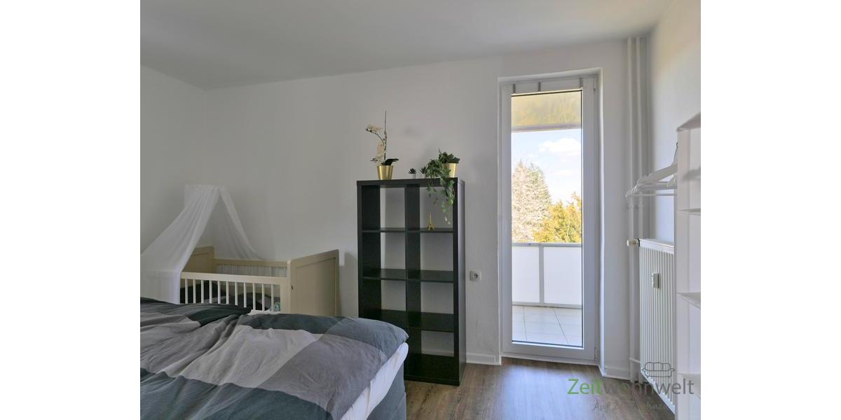 Balkonausgang am Schlafzimmer