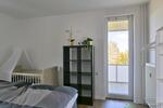 (EF1218_M) Kassel-Stadt: Kirchditmold, komplett möblierte Wohnung mit 2 Schlafzimmern und Balkon, WLAN - Etagenwohnung Kassel Kirchditmold | Angebot:18361068