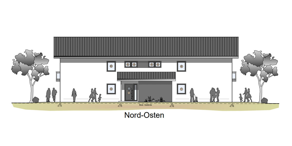 Ansicht Nord-Osten