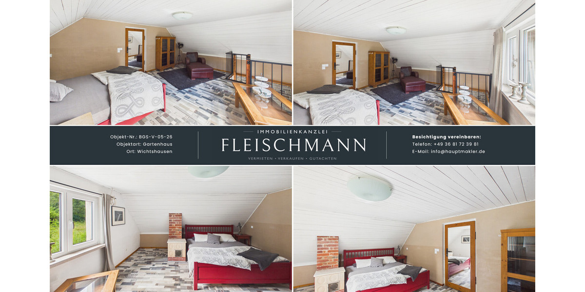 Schlafzimmer im Obergeschoss