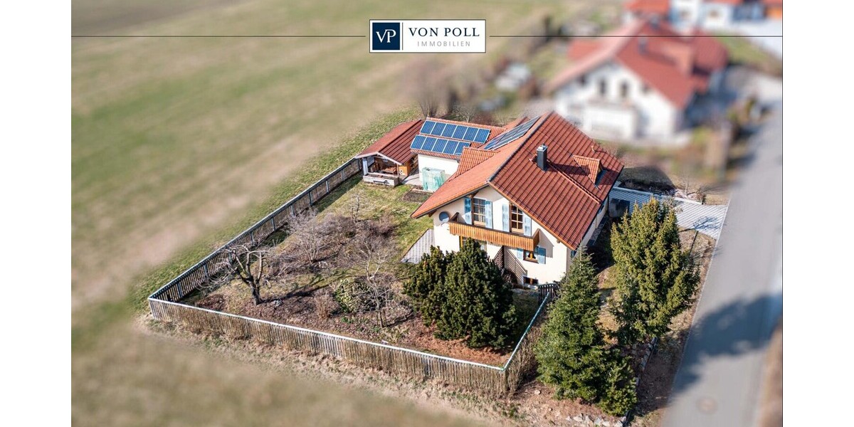 Großzügiges Zuhause mit umzäunten Gartengrundstück und vielseitigem Studio - Einfamilienhaus Schönthal | Angebot:27038045