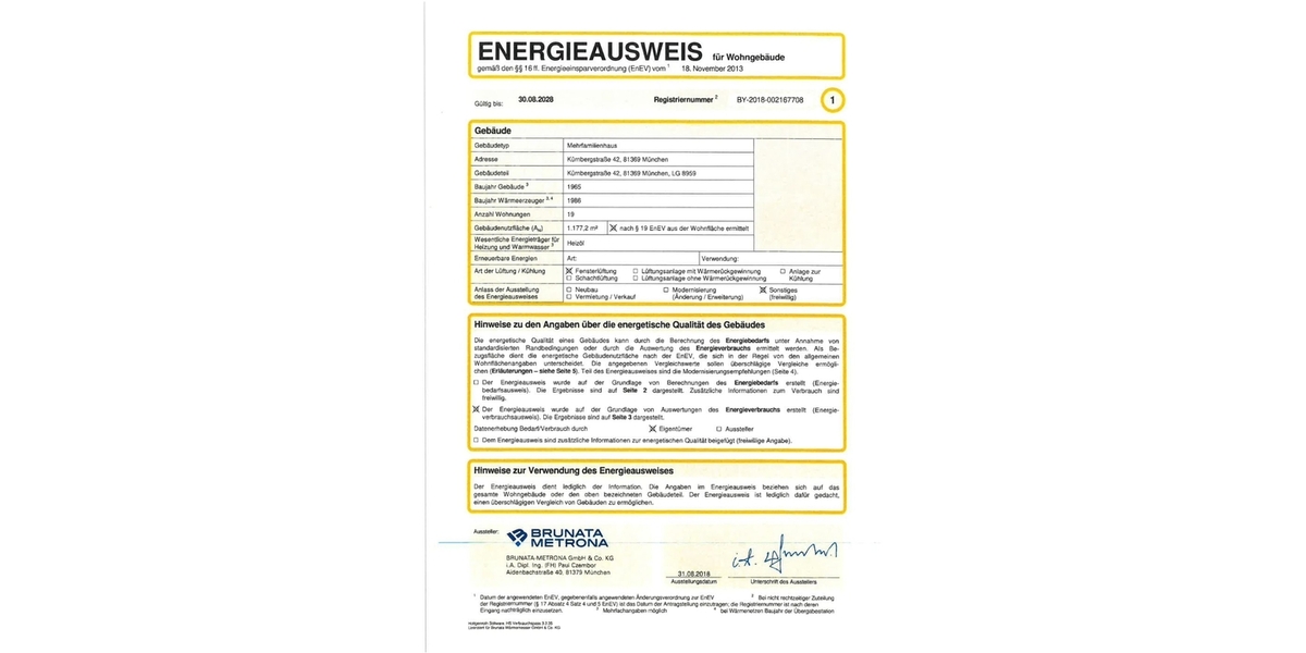 Energieausweis
