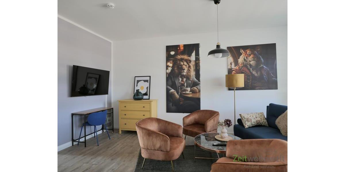 (EF1275_M) Magdeburg: Irxleben, große möblierte Luxuswohnung mit Aufzug, Balkon und PKW-Stellplatz - Etagenwohnung Irxleben Irxleben | Angebot:20744162