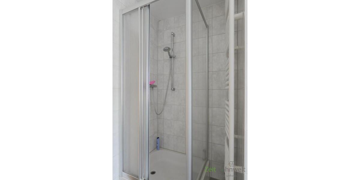 Dusche und Handtuchheizkörper