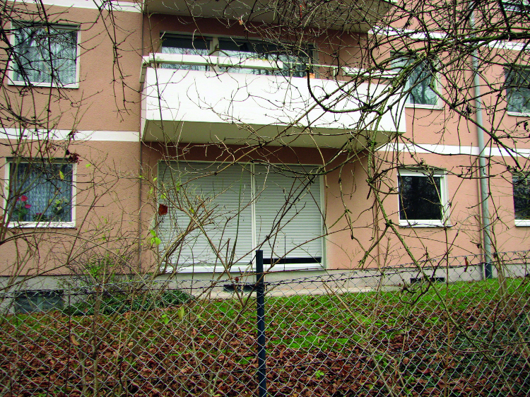 Terrasse von außen