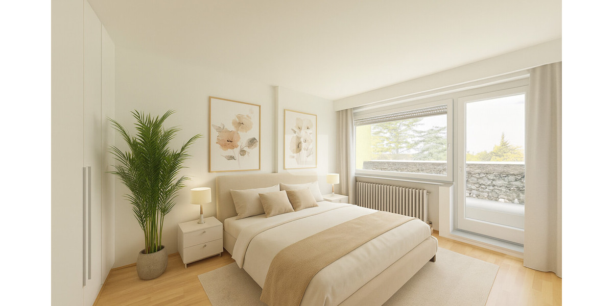 Schlafzimmer Visualisierung
