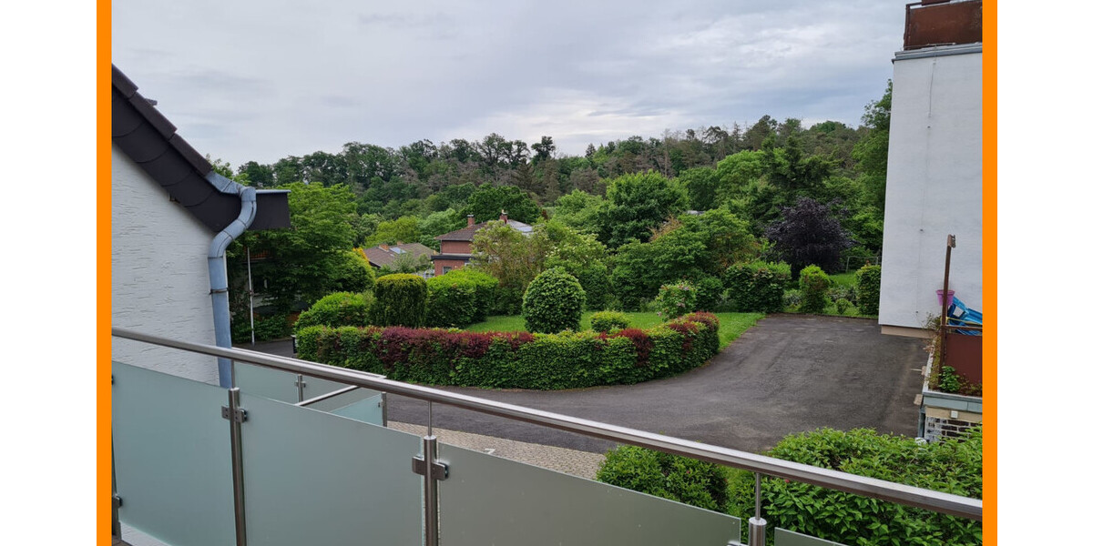 Aussicht vom Balkon