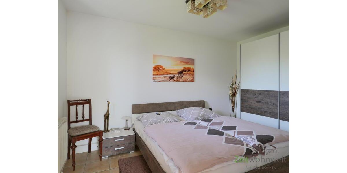 Blick ins Schlafzimmer